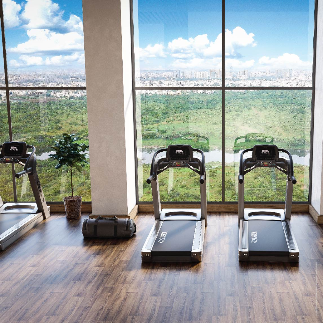 Roof top gym