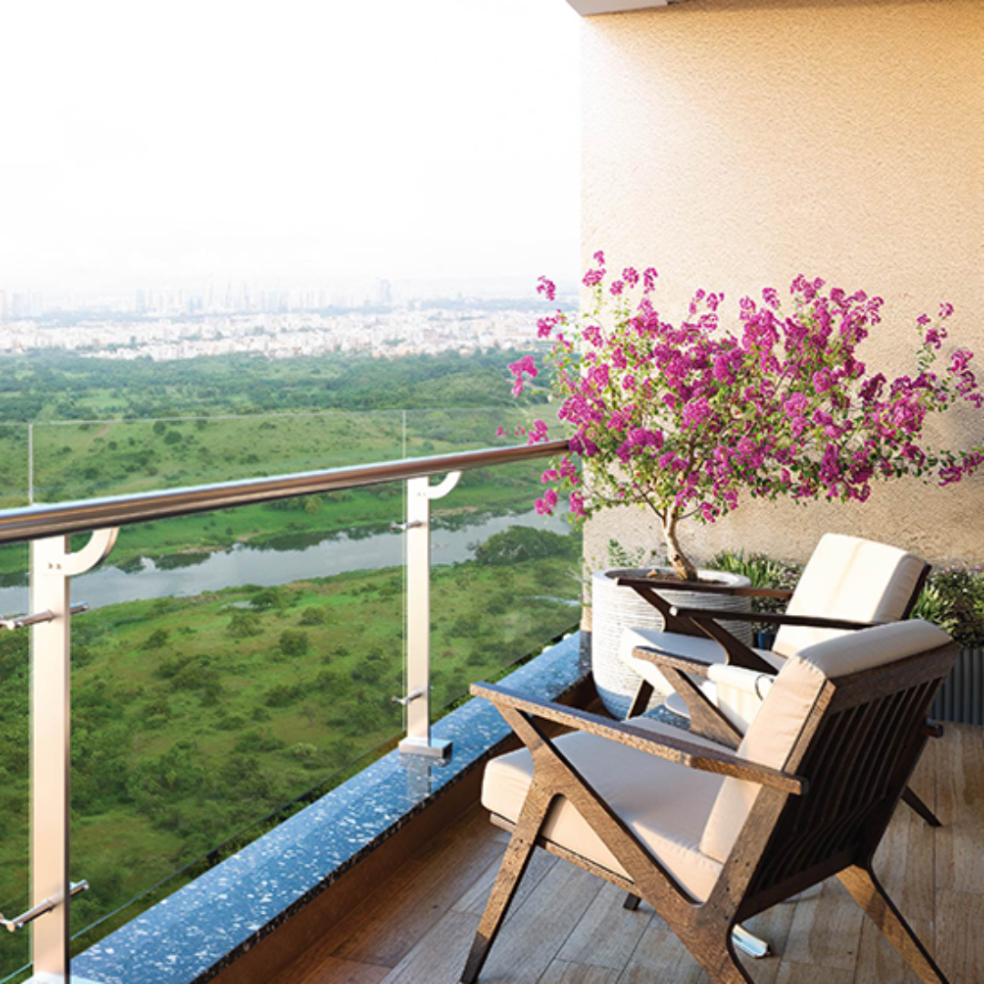 Bedroom balcony